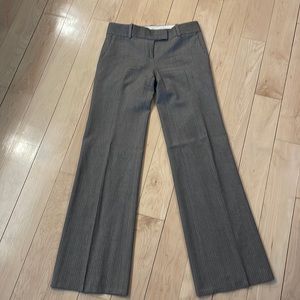 Ann Taylor herringbone grey dress pant, size 00